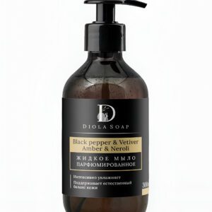 Жидкое мыло парфюмированное "Black pepper&Vetiver&Amber&Neroli"